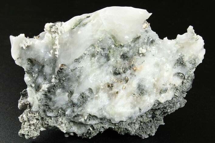 Native Silver in Calcite - Morocco #266125